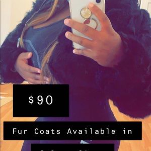 Faux Fur Coat
